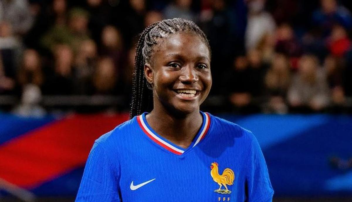 Thiniba Samoura, con Francia