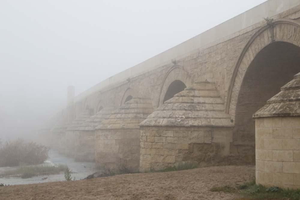 Córdoba despierta bajo la niebla