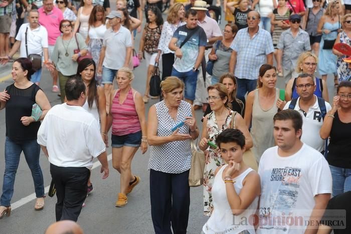 Bajada de la Virgen de la Fuensanta desde su Santuario en Algezares (II)