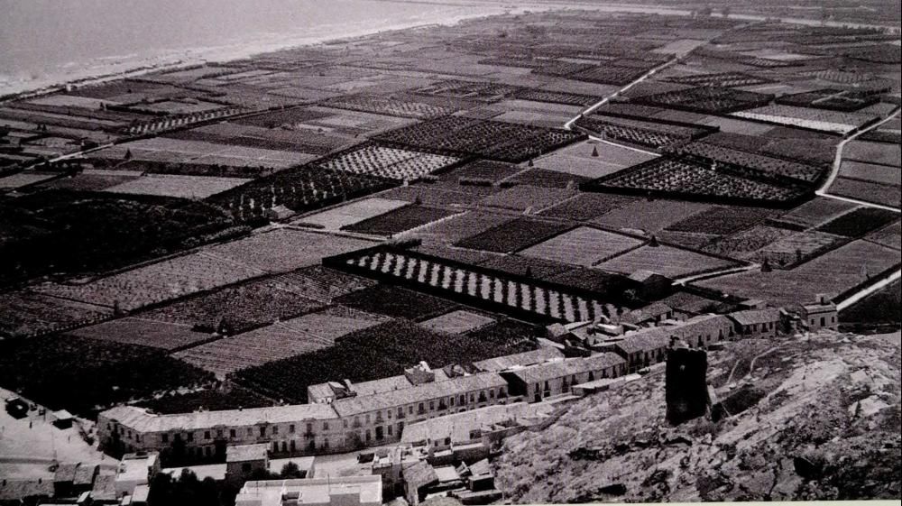 La evolución de la costa de Cullera en apenas unas décadas