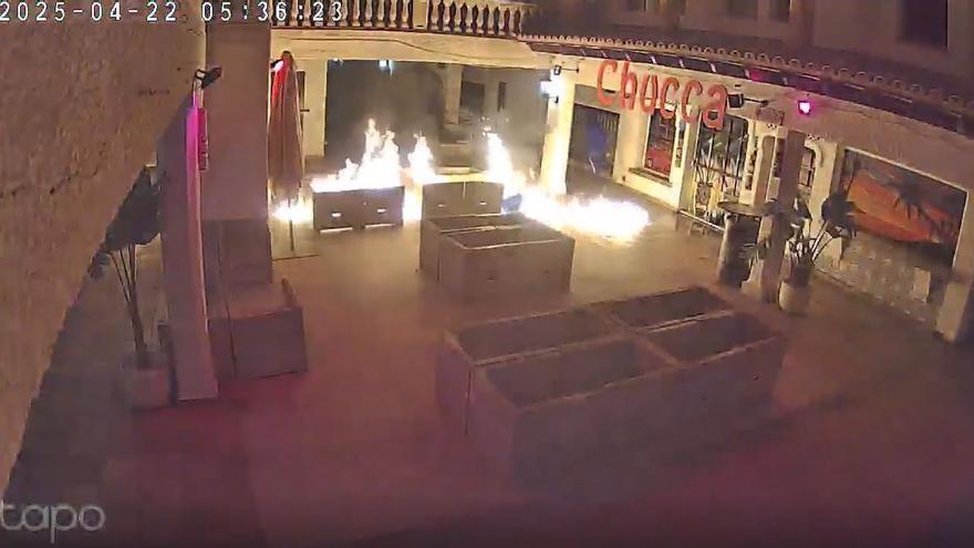 VÍDEO | Así se originó el incendio en el restaurante Chucca de la Playa de Palma