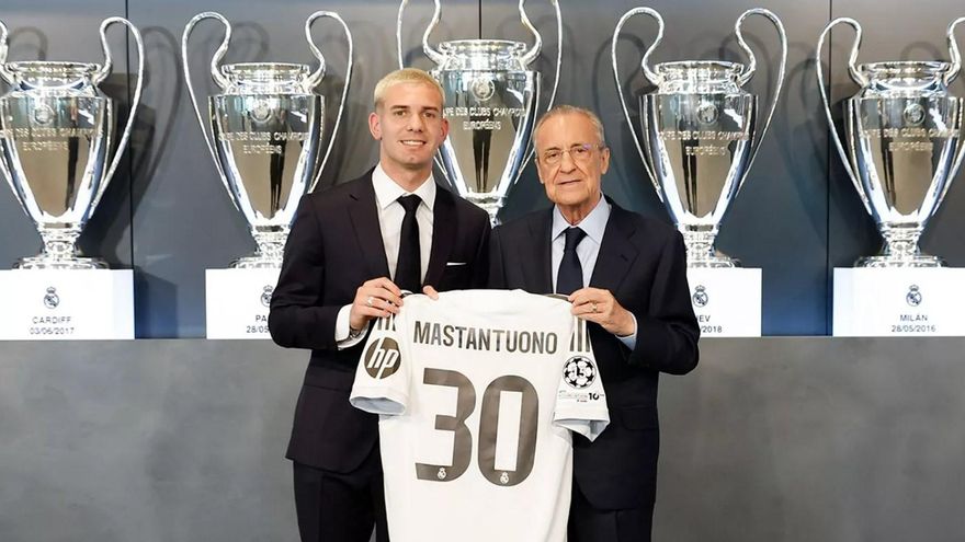 El Real Madrid inscribe a Mastantuono en el Castilla y deja hueco para un fichaje más