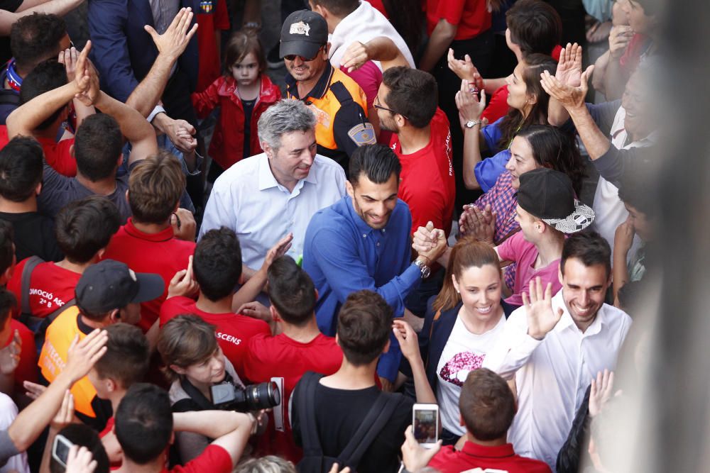 Así ha sido la fiesta del ascenso del Atlético Saguntino a Segunda B