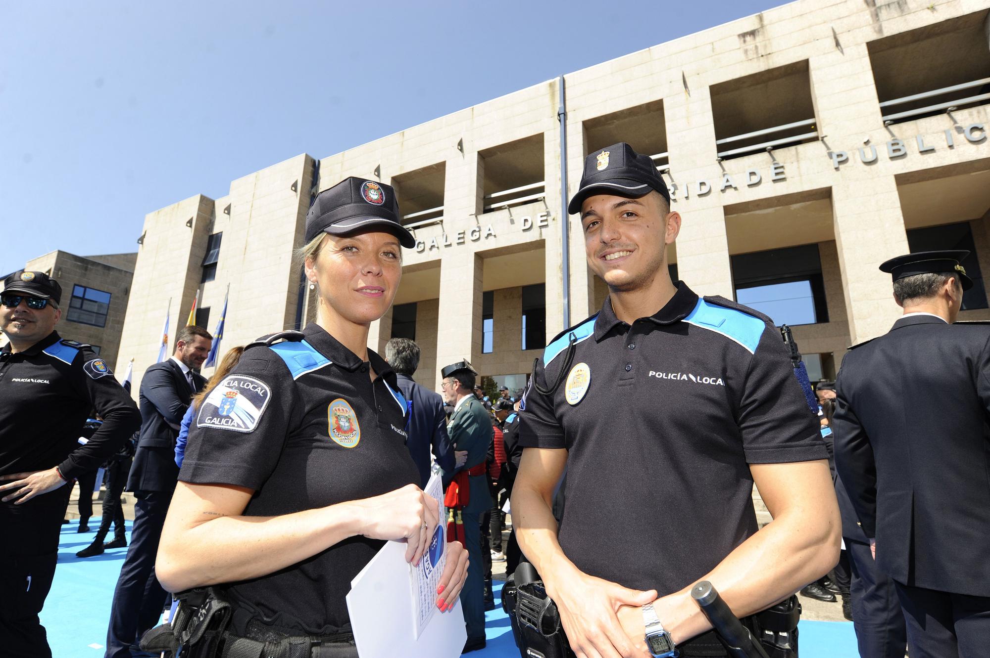 El emotivo Día de la Policía Local de O Morrazo