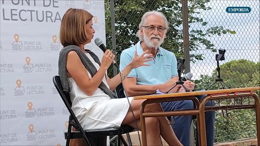 VÍDEO | Marta Orriols traça els eixos de la seva escriptura a Agullana