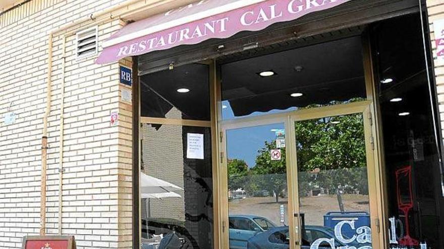 Bar-restaurant Cal Gravat, que dimecres va ser víctima de l&#039;atac