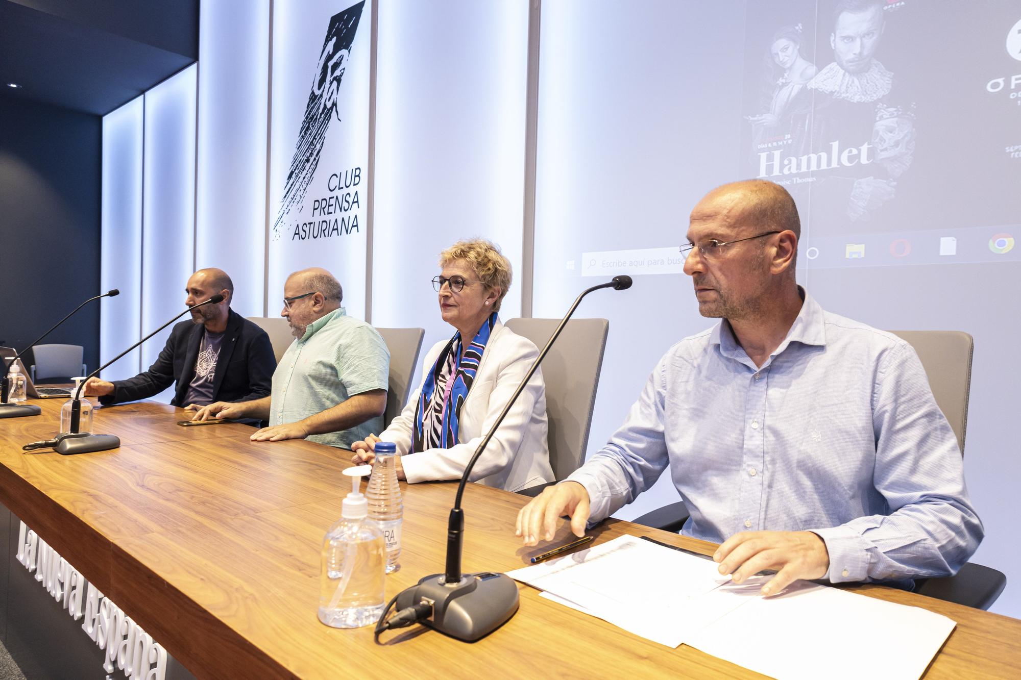 EN IMÁGENES: Mesa redonda dedicada a conmemorar de el 75º. aniversario de la Ópera de Oviedo