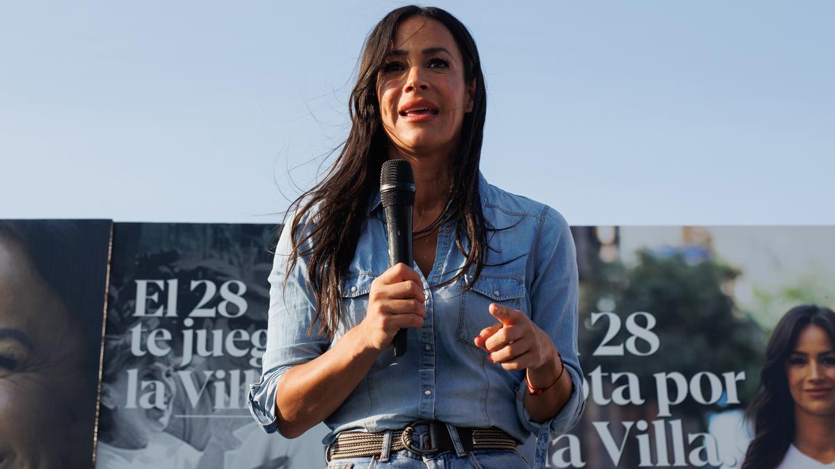 La candidata de Ciudadanos a la Alcaldía de la Villa de Madrid, Begoña Villacís.