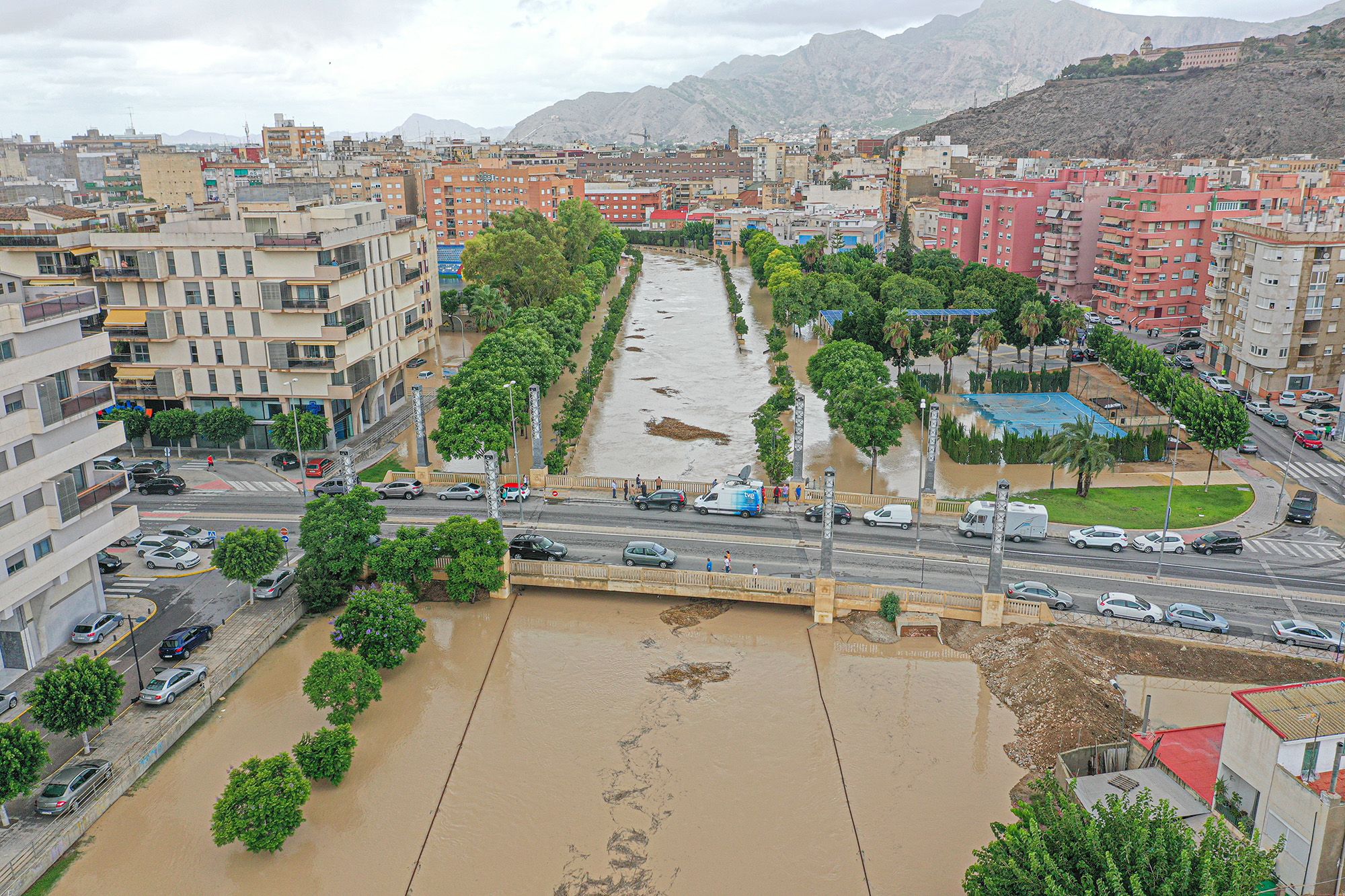 Aquí las imágenes más impactantes de la DANA de septiembre de 2019 por su paso por Orihuela