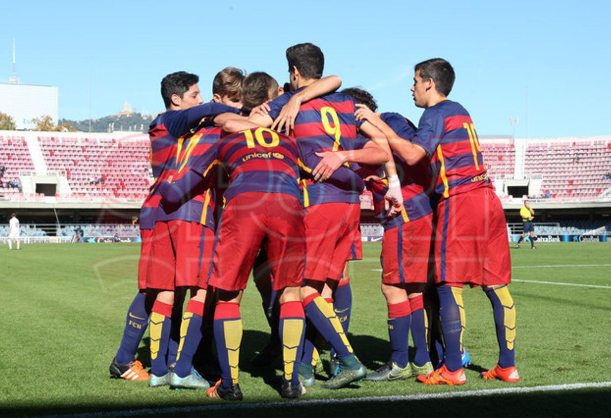 Youth League FC Barcelona Juvenil, 3 - AS Roma, 3