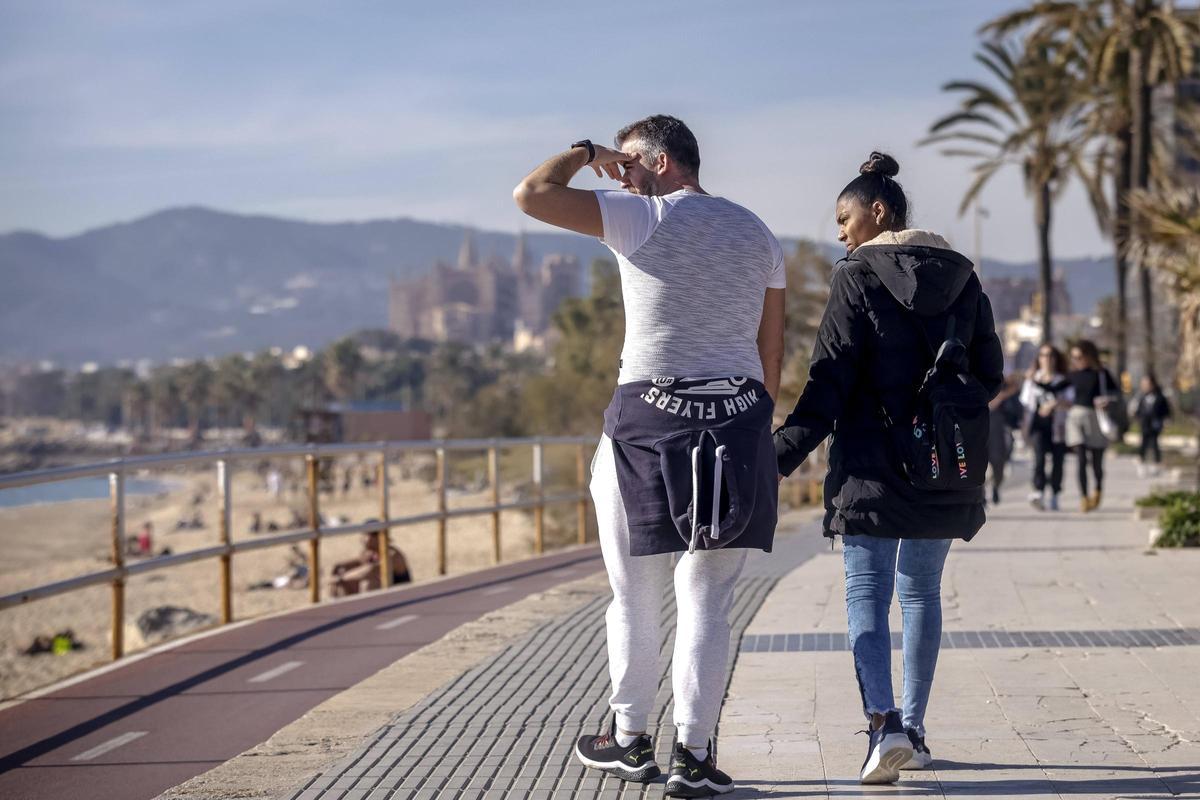 Las temperaturas máximas alcanzarán los 26 grados esta semana en Mallorca.