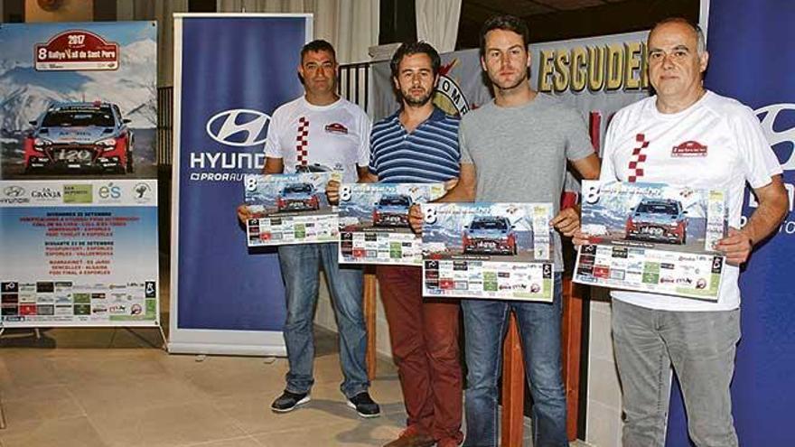 Presentado el Rallye Vall de Sant Pere