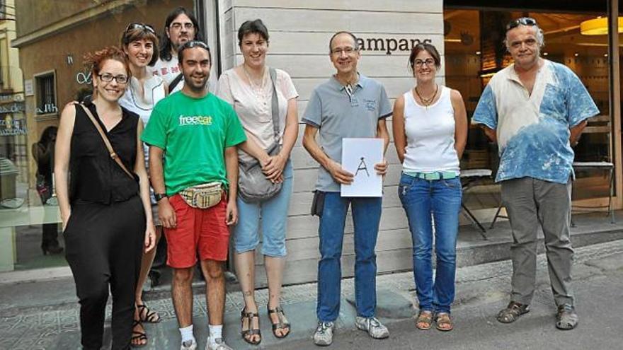 Usuaris d&#039;Ampans es formen per fer de monitors en la Setmana de Jocs al Carrer