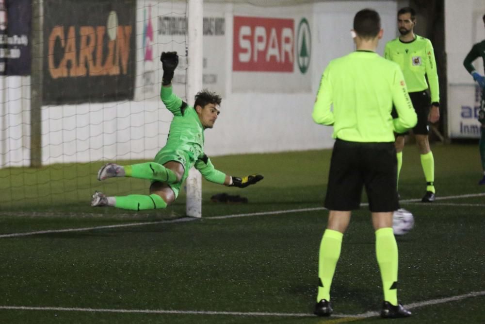 El cuadro santaeulaliense alcanza por primera vez la tercera ronda de la Copa del Rey tras lograr la clasificación en un trabajado encuentro