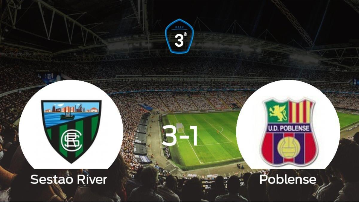 El Sestao River se clasifica para la siguiente ronda de los playoff tras vencer 3-1 contra el Poblense