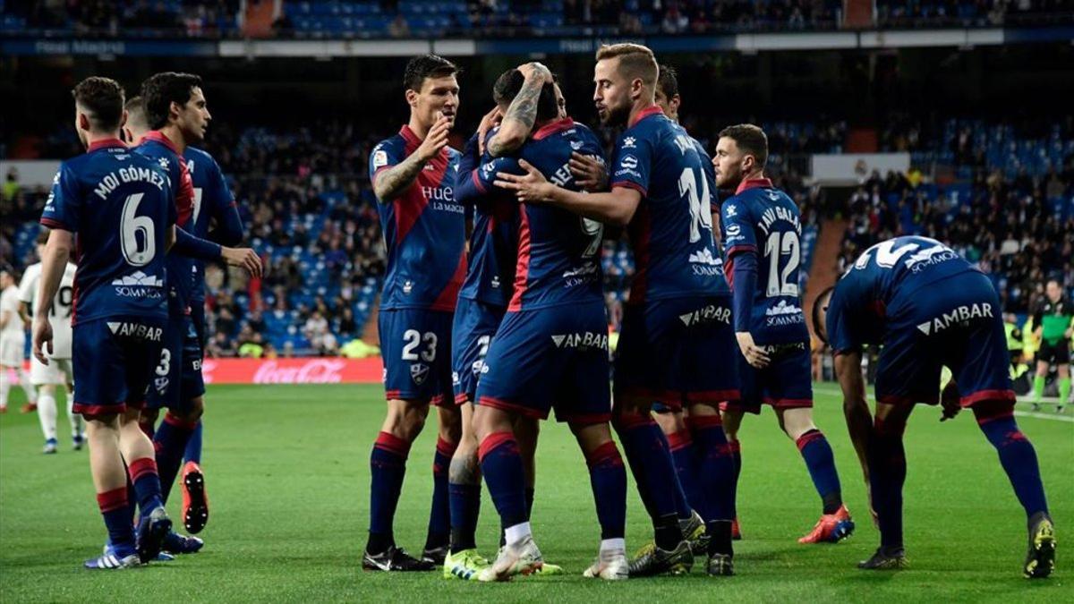 xortunohuesca s players celebrate after scoring a goal du190517201024