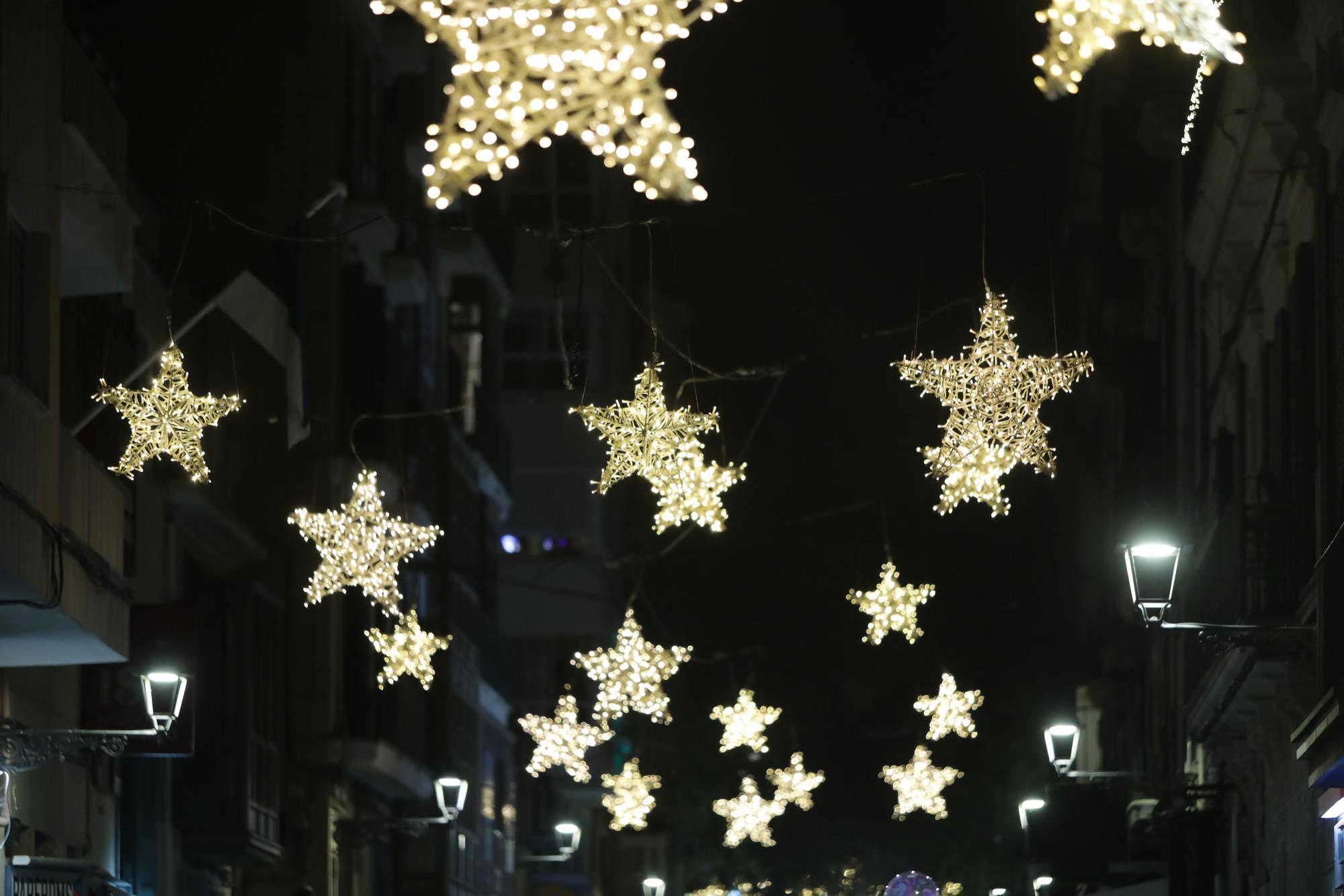 Las imágenes del encendido de las luces de Navidad en Palma