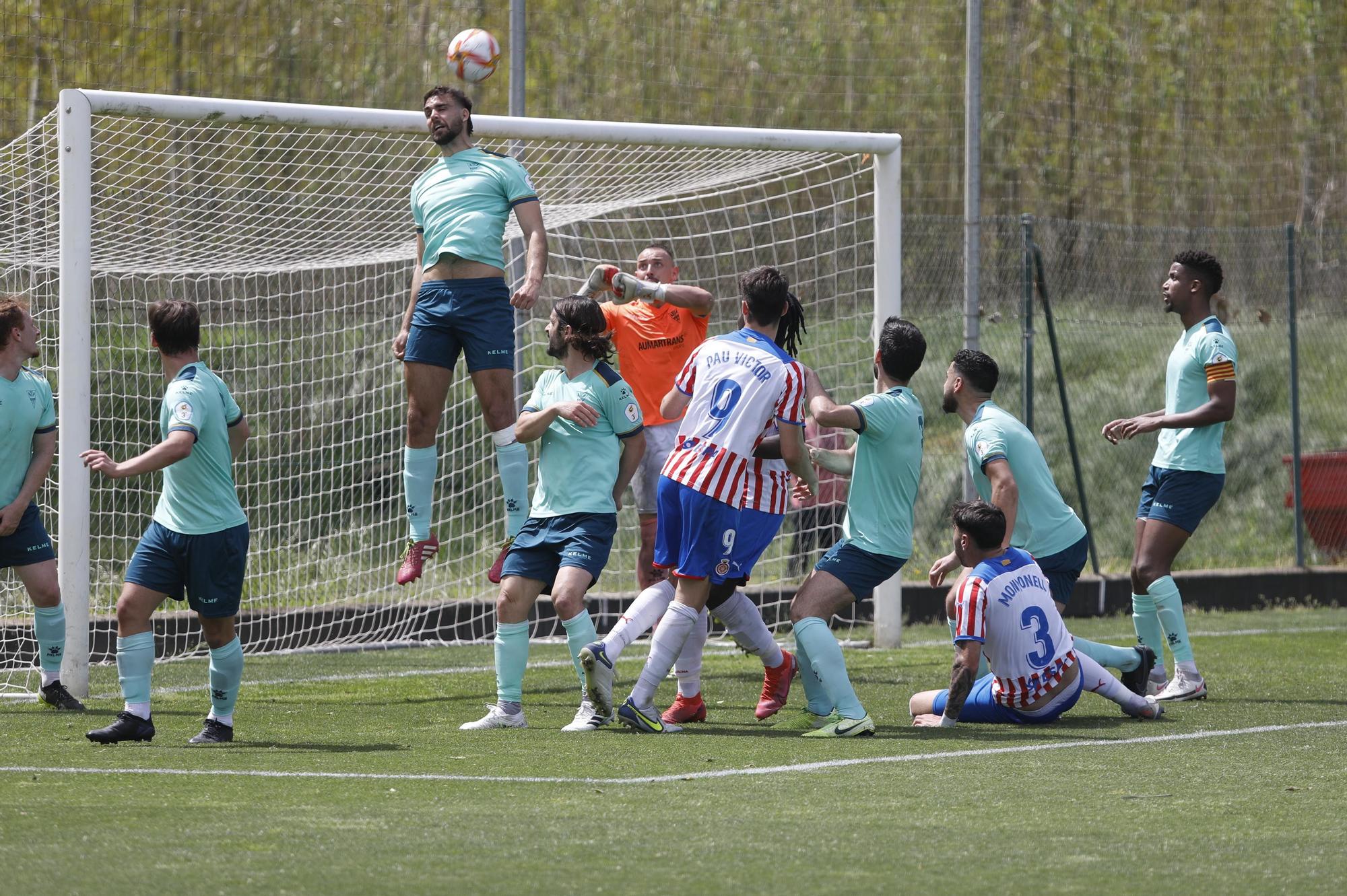 La derrota dle Girona B davant el Granollers en imatges
