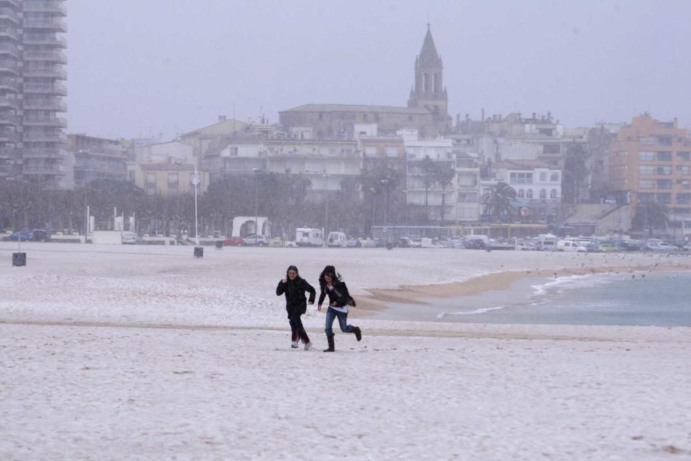 La nevada del març de 2010 a Girona