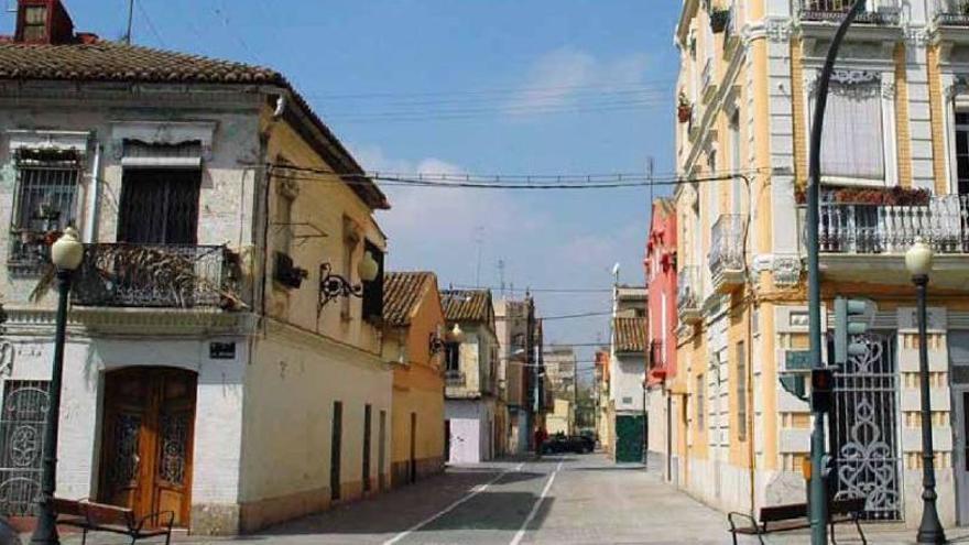 Una calle del Cabanyal