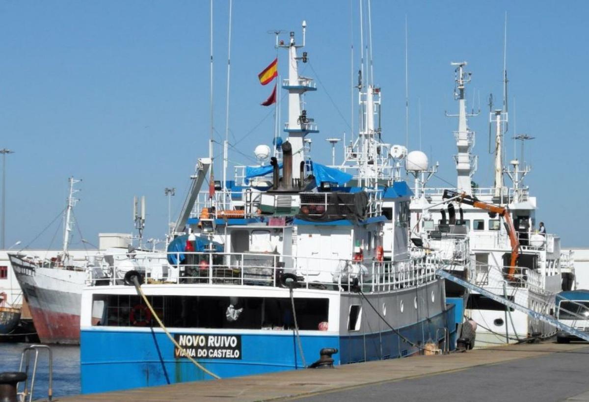 Imagen de archivo del «Novo Ruivo» en el puerto de Vigo. |  JDAP / Shipspotting