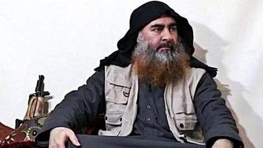 Al-Bagdadi, al vídeo divulgat ahir parlant amb milicians d&#039;Estat Islàmic