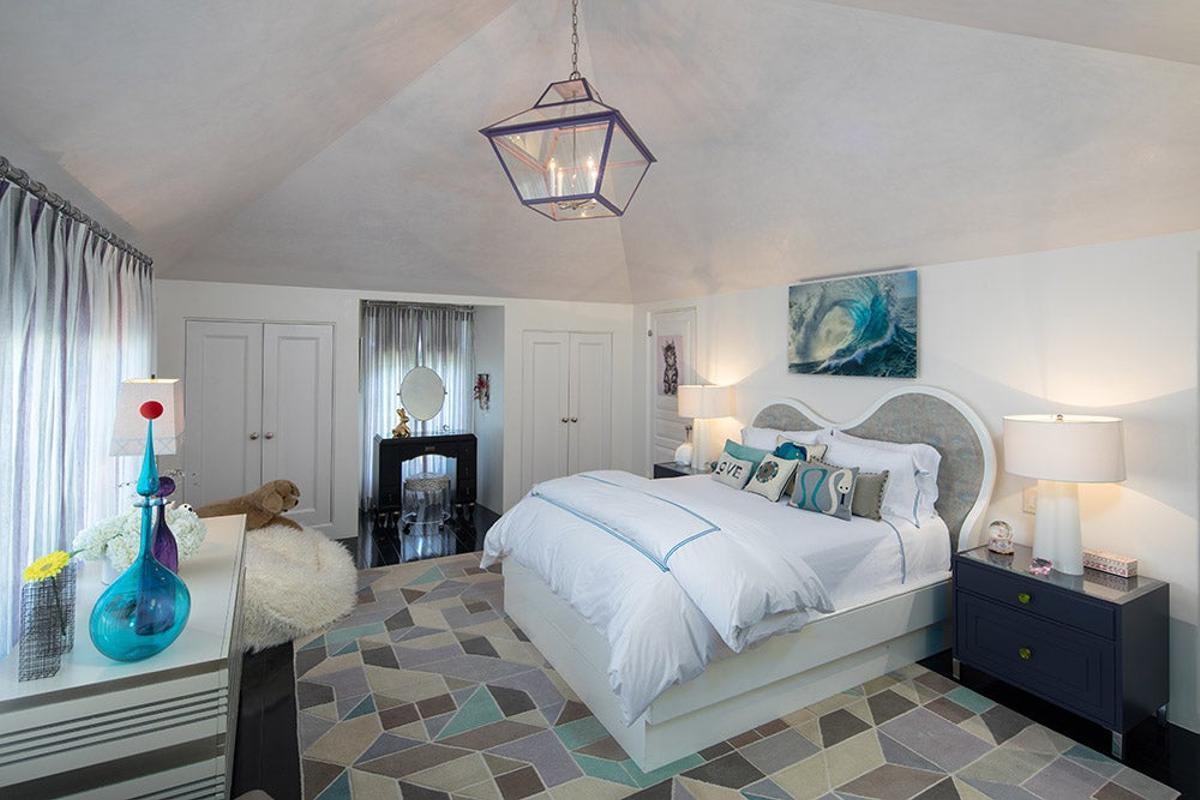 Una de las habitaciones de la casa de Brad Pitt y Jennifer Aniston