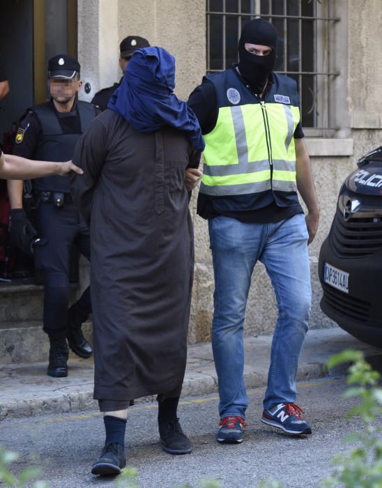 Cuatro detenidos en Mallorca vinculados al terrismo yihadista