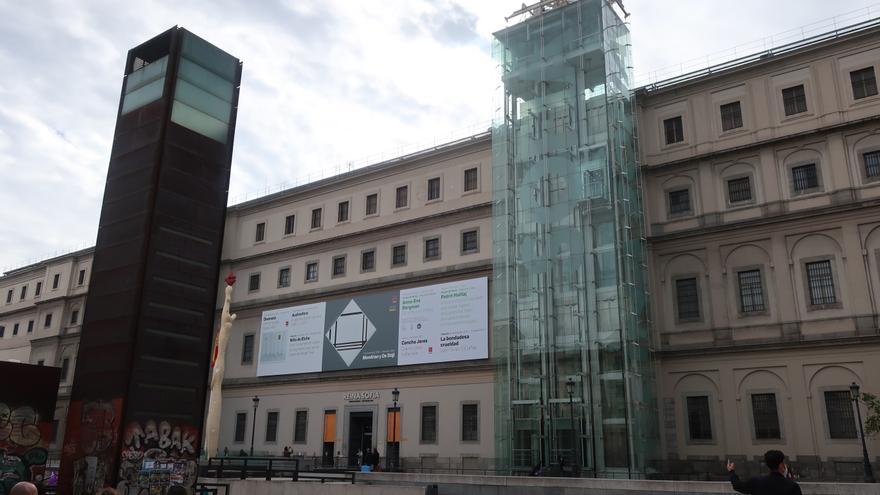 Fachada del Museo Reina Sofía, en Madrid.