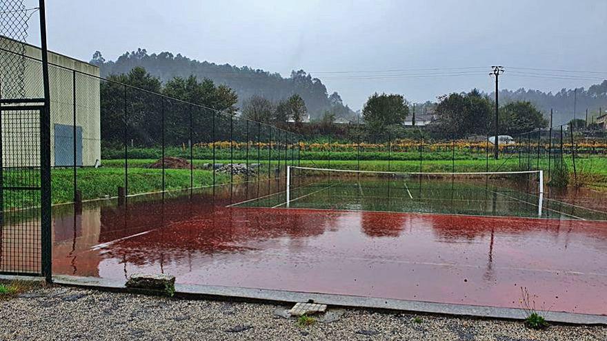 Las dos pistas sustituirán a la actual de tenis.   | // FDV