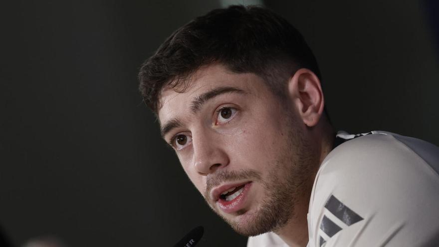 El centrocampista uruguayo del Real Madrid Fede Valverde.