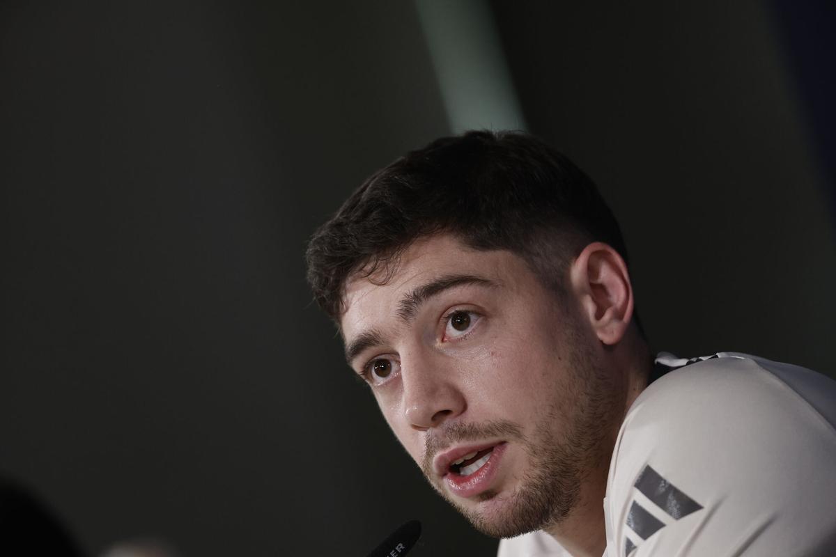 El centrocampista uruguayo del Real Madrid Fede Valverde.