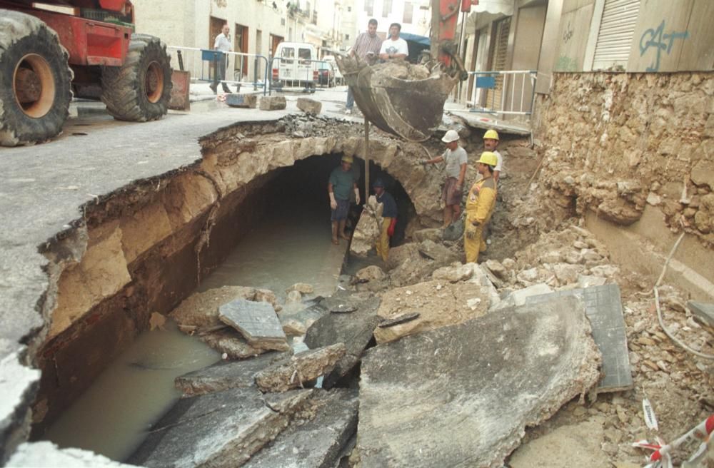 Inundaciones en Alicante 1997