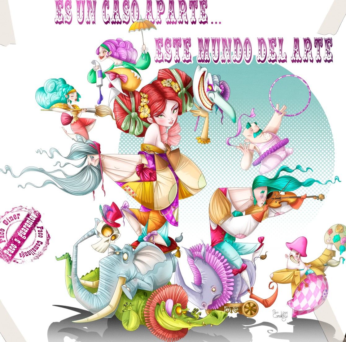 Fallas 2021 - Bocetos de la Sección Primera A
