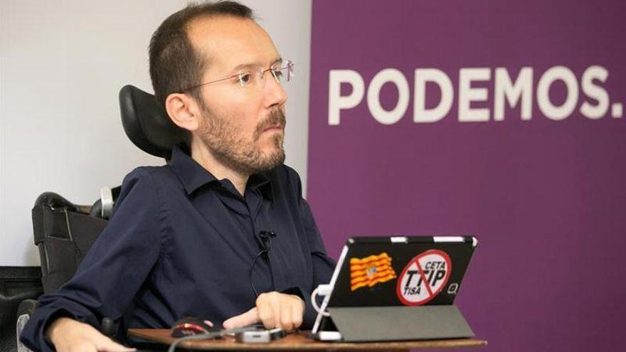 Echenique pide a Lambán que concrete su propuesta sobre los presupuestos