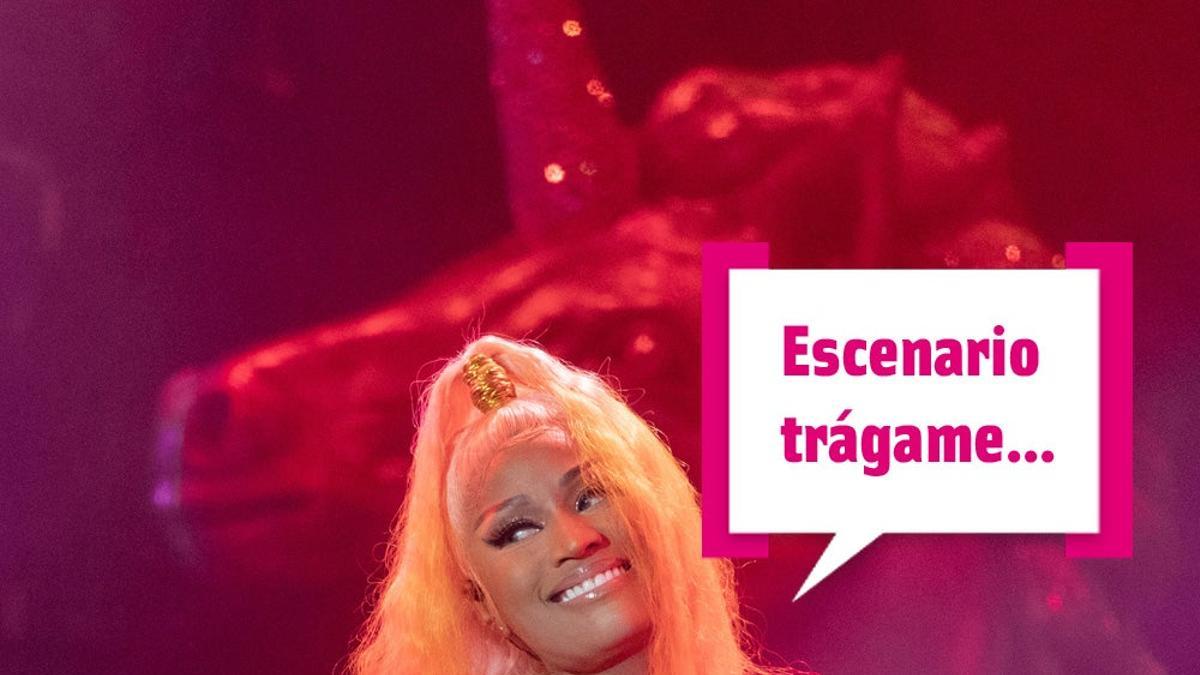 El UUPS!! de Nicki Minaj de concierto