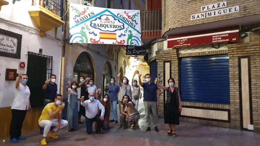 Convivencia de comerciantes del centro de Córdoba