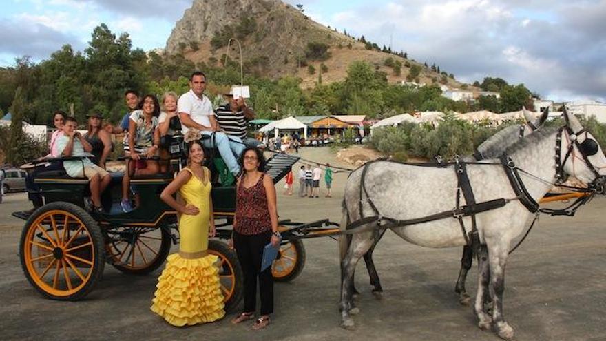 Celebración del Día del Caballo en la Real Feria de agosto de Archidona.