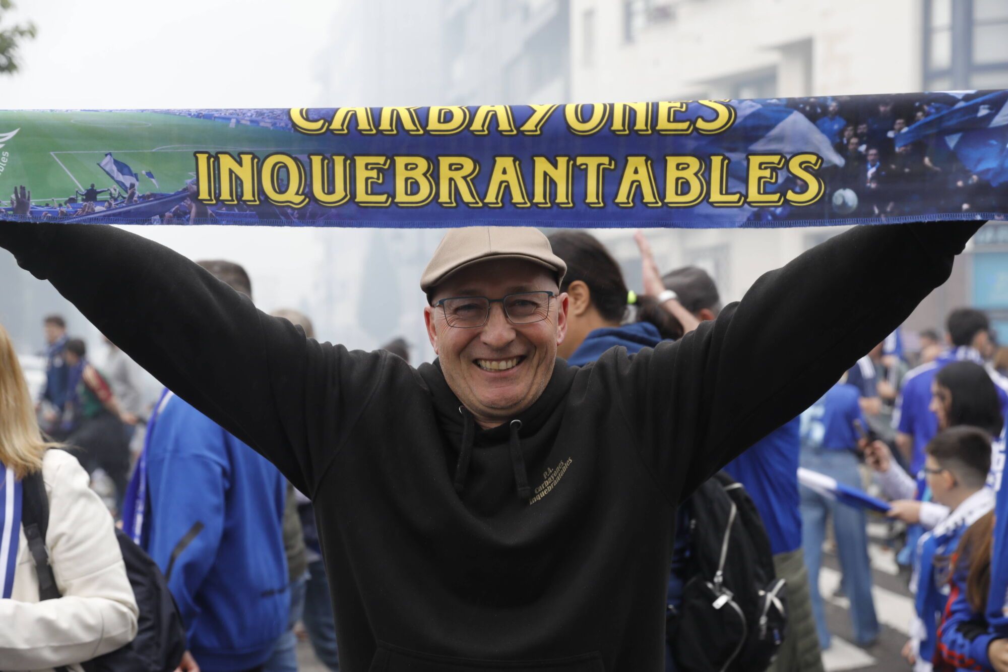 Así fue el recibimiento de la afición al Real Oviedo y toda la previa del último partido de la temporada