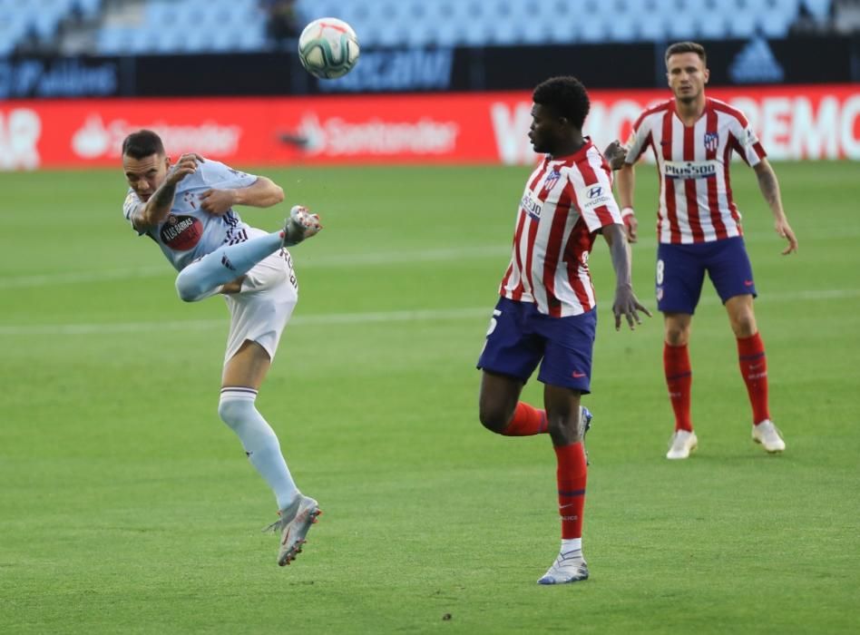 Las imágenes del Celta - Atlético