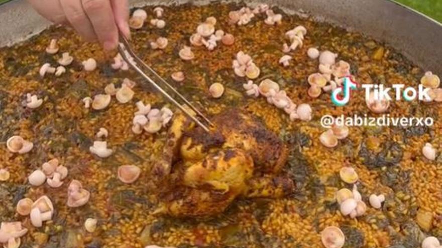 La polémica paella del chef Dabiz Muñoz