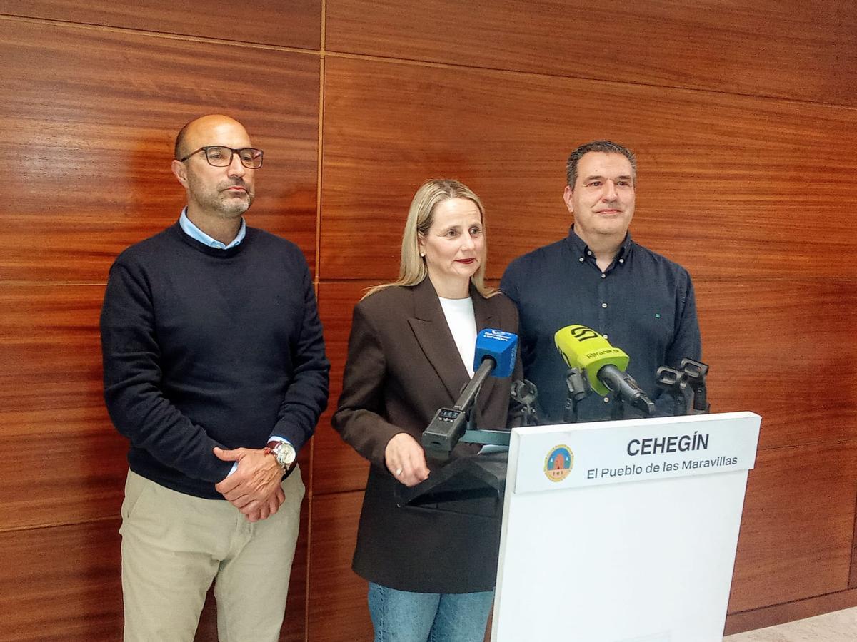 Comparencia de la alcalde de Cehegín, Alicia del Amor