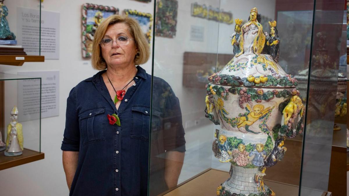 La colección donada por la autora se encuentra en los edificios de las antiguas escuelas. El próximo 8 de octubre se reinaugura la exposición.