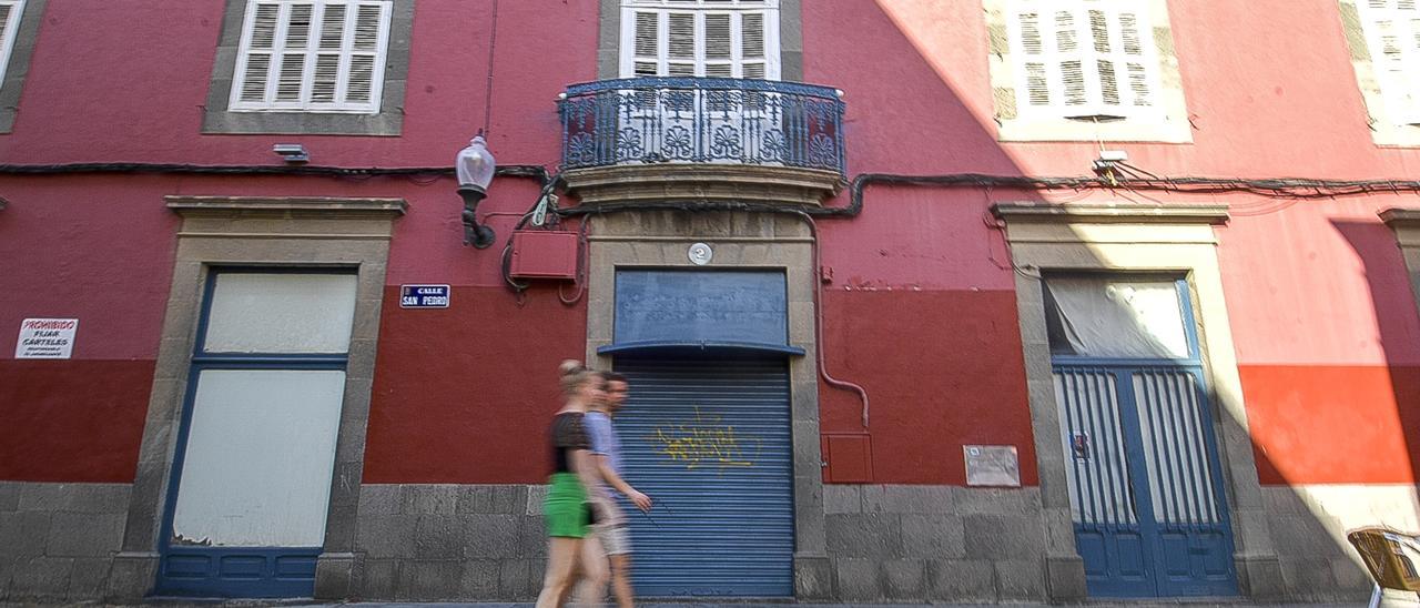 Fachada de la casona del antiguo Cuasquías.