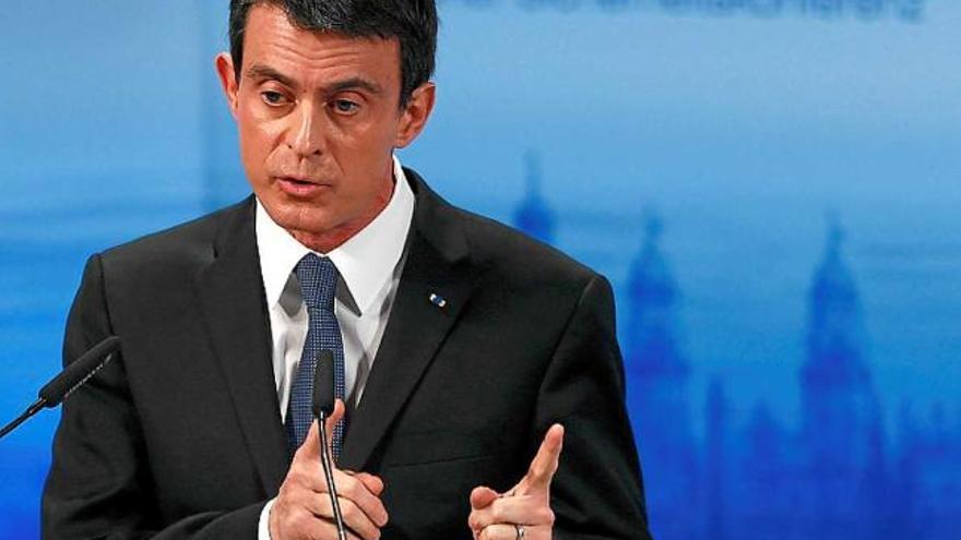 El primer ministre francès, Manuel Valls, va ser molt crític amb Rússia
