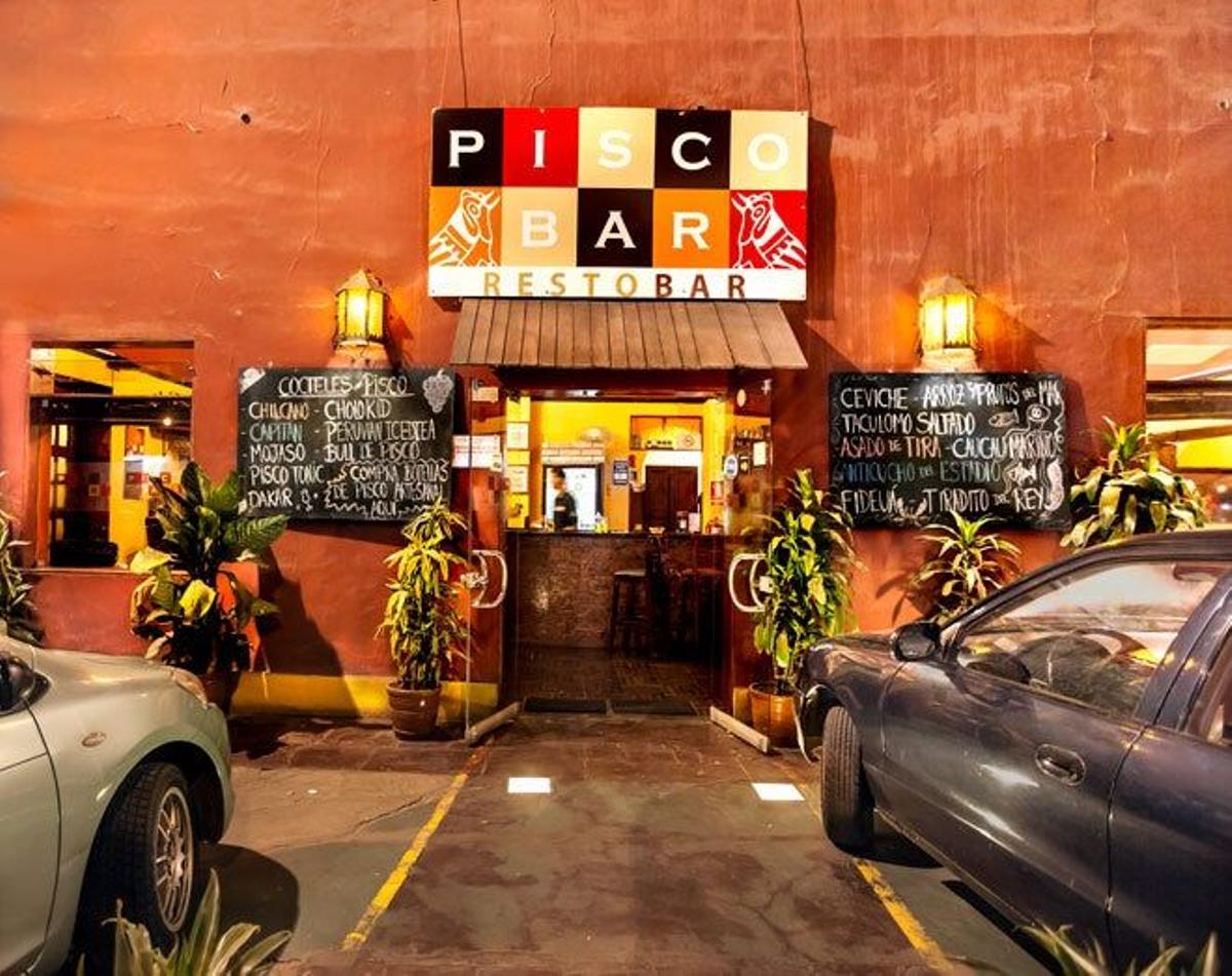 Pico bar Restobar en el barrio de Miraflores, en Lima.