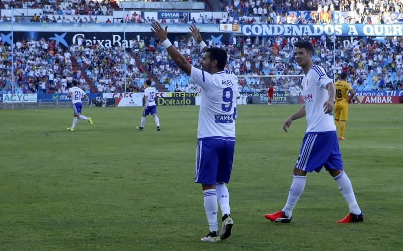 Primer partido de liga del Real Zaragoza