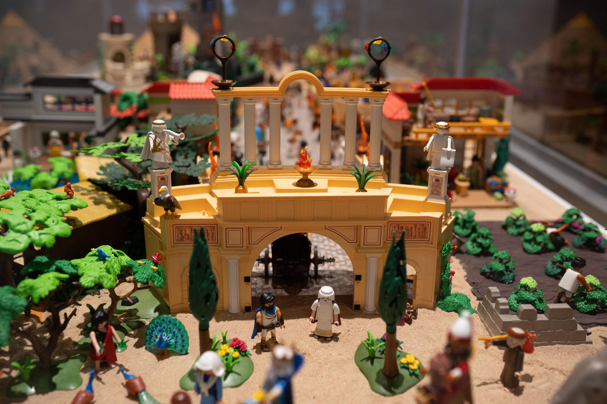 Belén de Playmobil en el Museo Etnográfico