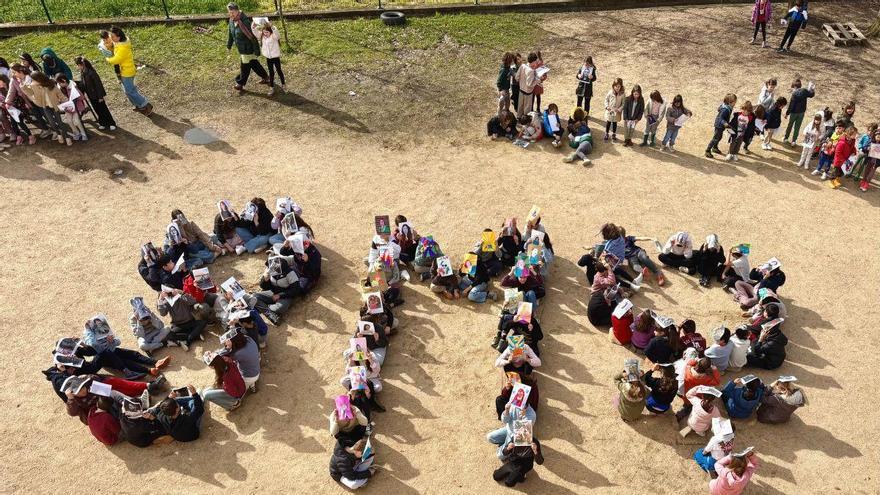 Os colexios da provincia de Pontevedra tínguense de violeta