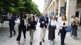 PP y PSOE se enzarzan tras la visita de Cuca Gamarra a Zaragoza y las críticas a Pilar Alegría